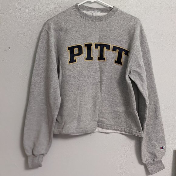 Tops - Pittsburg University Cropped Sweatshirt